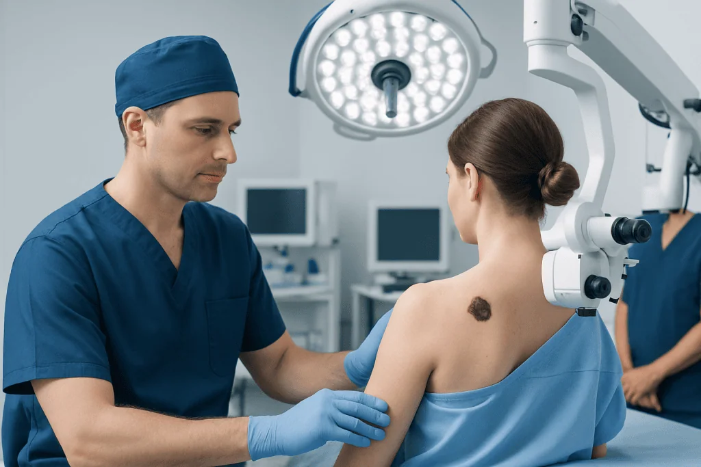 Who may need melanoma excision and how it is planned — excision for melanoma