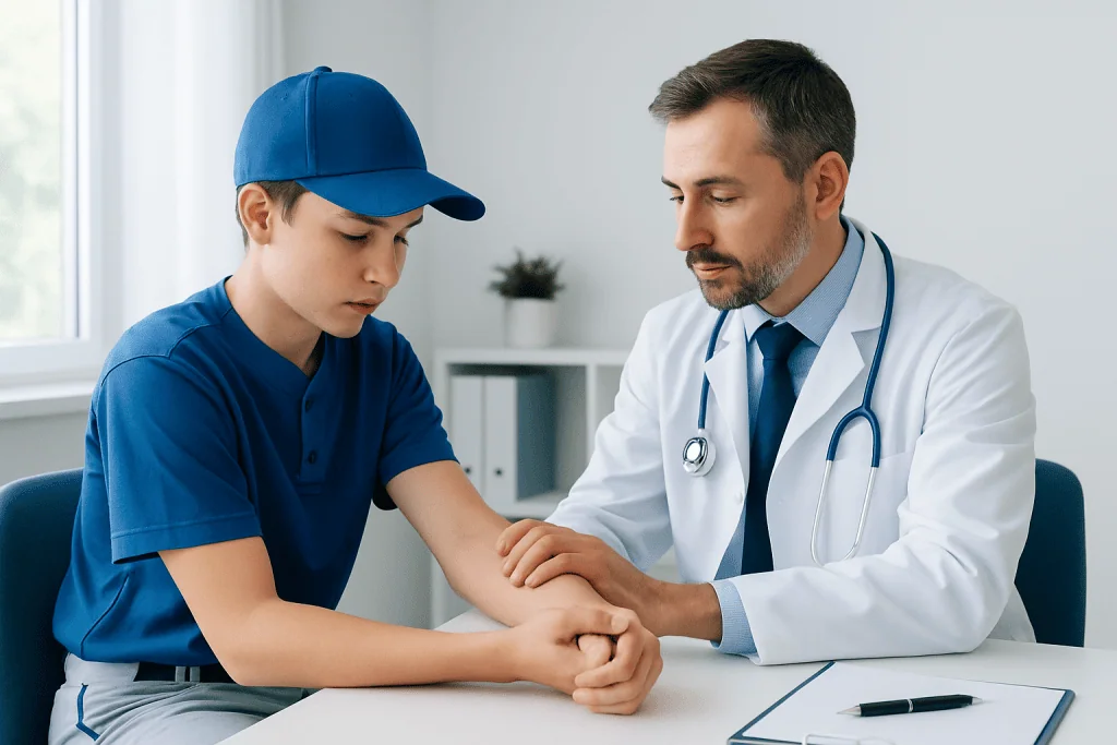 Who May Need Treatment and How Diagnosis Is Made — little league elbow treatment