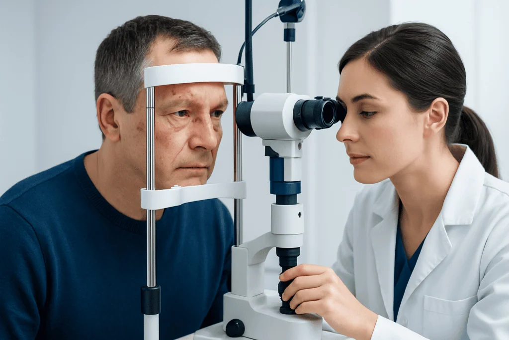 Who needs urgent assessment and what happens at diagnosis — herpes zoster ophthalmicus treatment