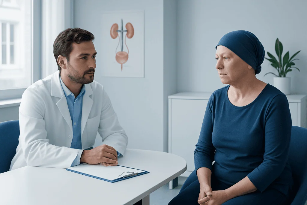 Who needs urine safety precautions after chemotherapy — chemotherapy pee