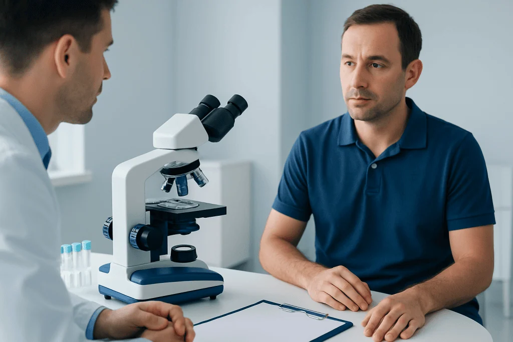 Who Should Consider Testing? — male std check procedure
