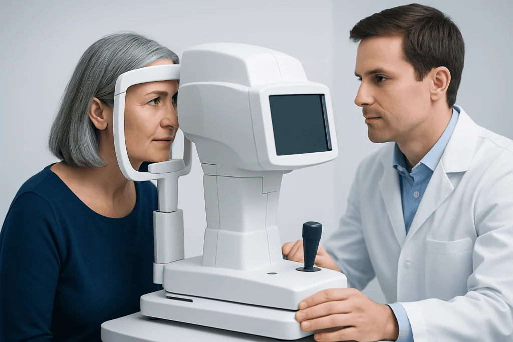 Who should have an eye screening? — eye screening