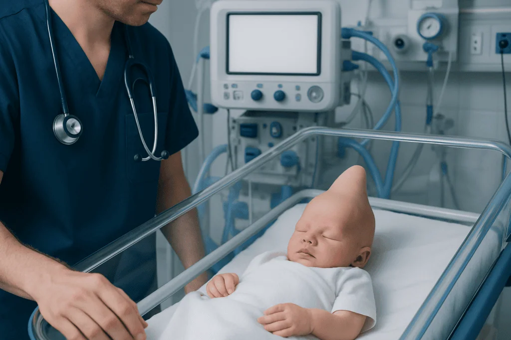Why a Newborn’s Head Can Look Cone-Shaped — cone head baby
