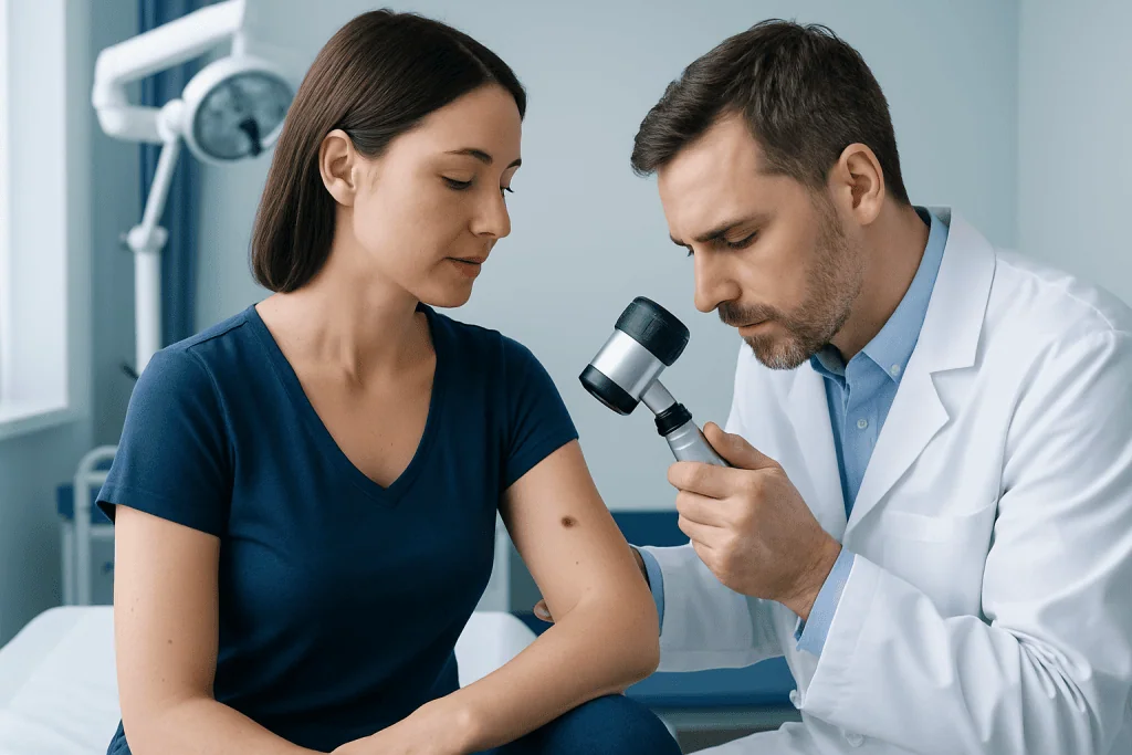 Why Can a Mole Bleed? — bleeding mole