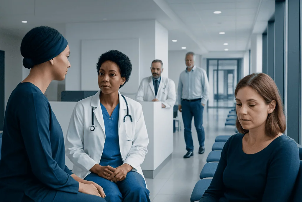 Why Can'T You Touch Chemo Pills: How It Works, Results and What to Expect 1 Medical consultation at Acibadem Hospital with healthcare professionals and patient.