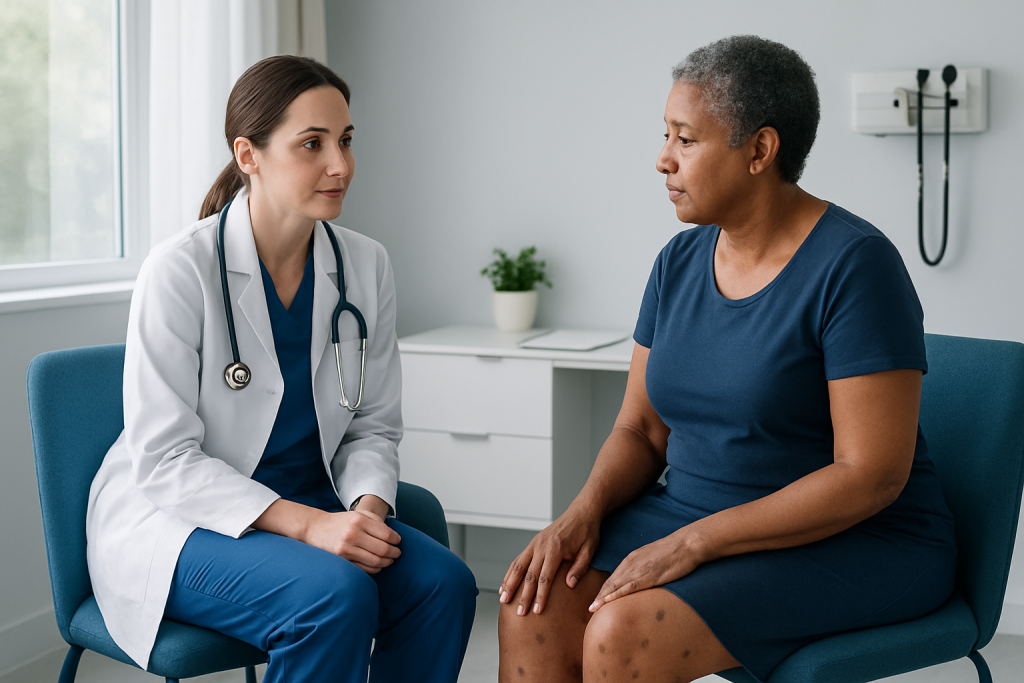 Why dark spots develop: causes and risk factors — dark spots on legs