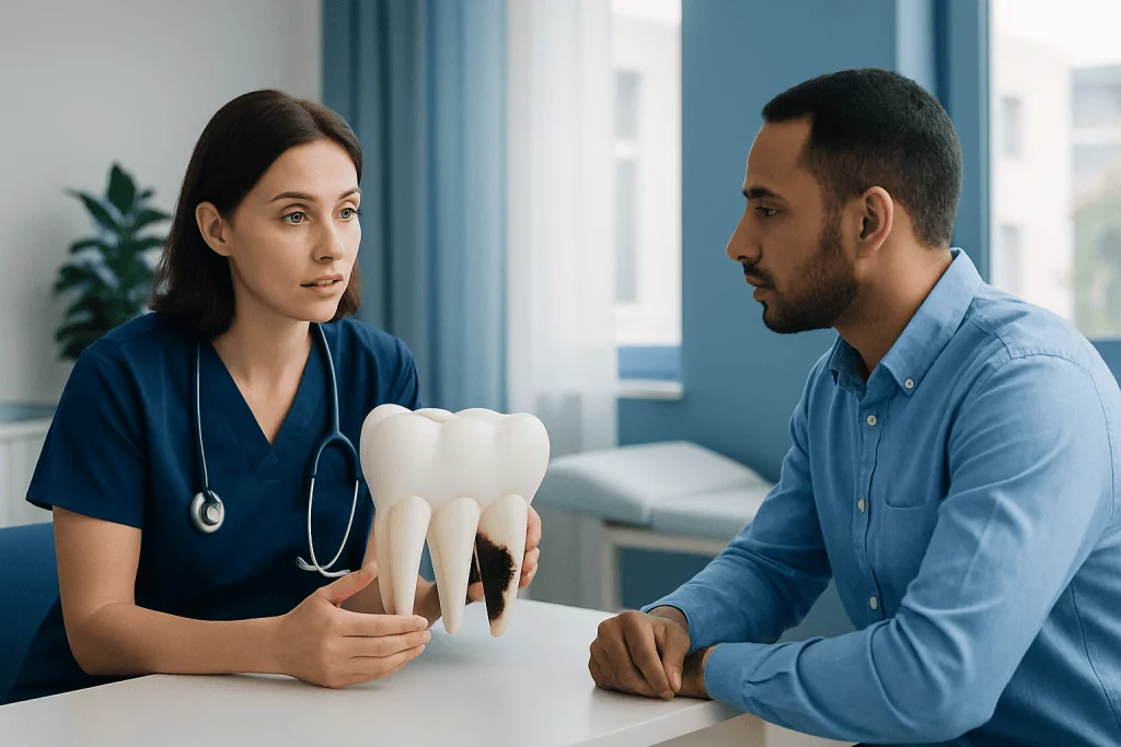 Why Does Tartar Turn Black? — black tartar on teeth