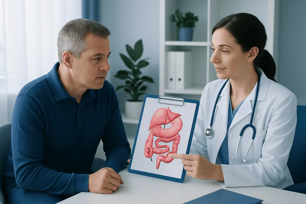 Why it develops: causes and risk factors — duodenal cancer