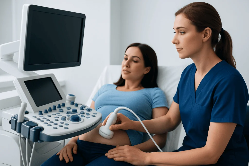 Pregnancy Ultrasound: Preparation, Procedure and Results 2 Why Pregnancy Ultrasounds Are Offered — pregnancy ultrasound