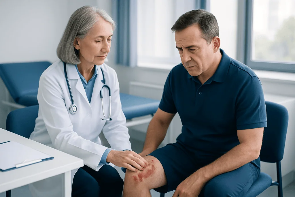 Why Shingles Develops in a Leg — shingles on legs