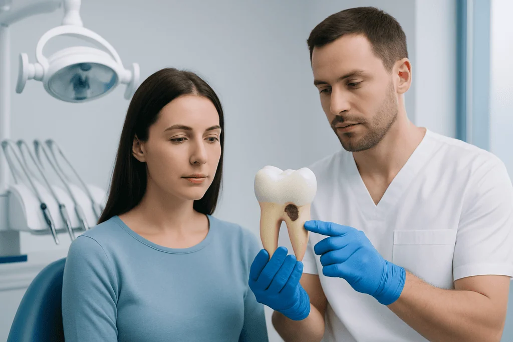 Why Teeth Develop Stains or Cavities — cavity vs stain