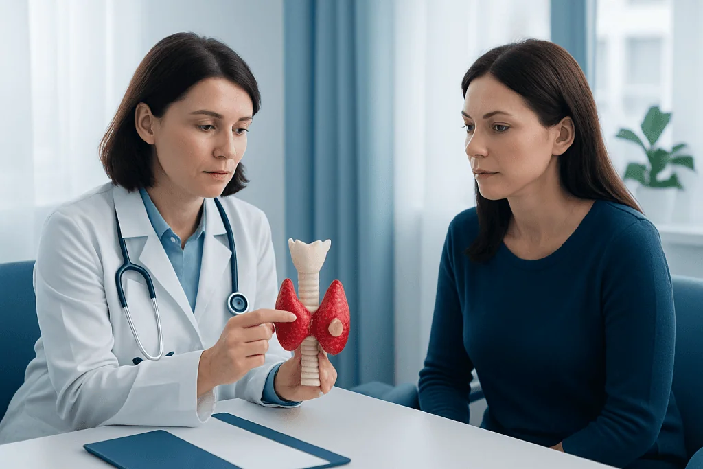 Why Thyroid Colloid Cysts Develop — thyroid gland colloid cyst