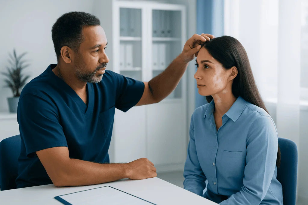 Why vitiligo affects hair — vitiligo hair