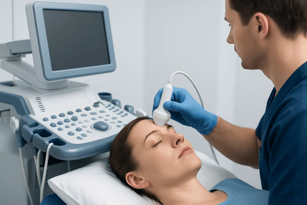 Why Would a Doctor Order an Eye Ultrasound? — ultrasound on eyeball
