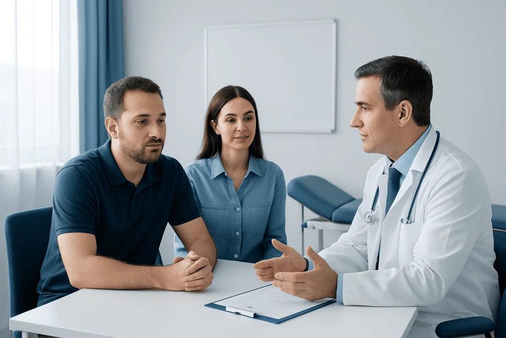 Your privacy, consent and role in decisions — family member at medical appointments in Turkey