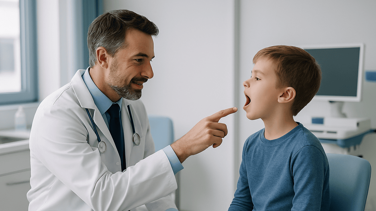 Adenoidectomy Step by Step: How Adenoids Are Removed Through the Mouth Under Anesthesia