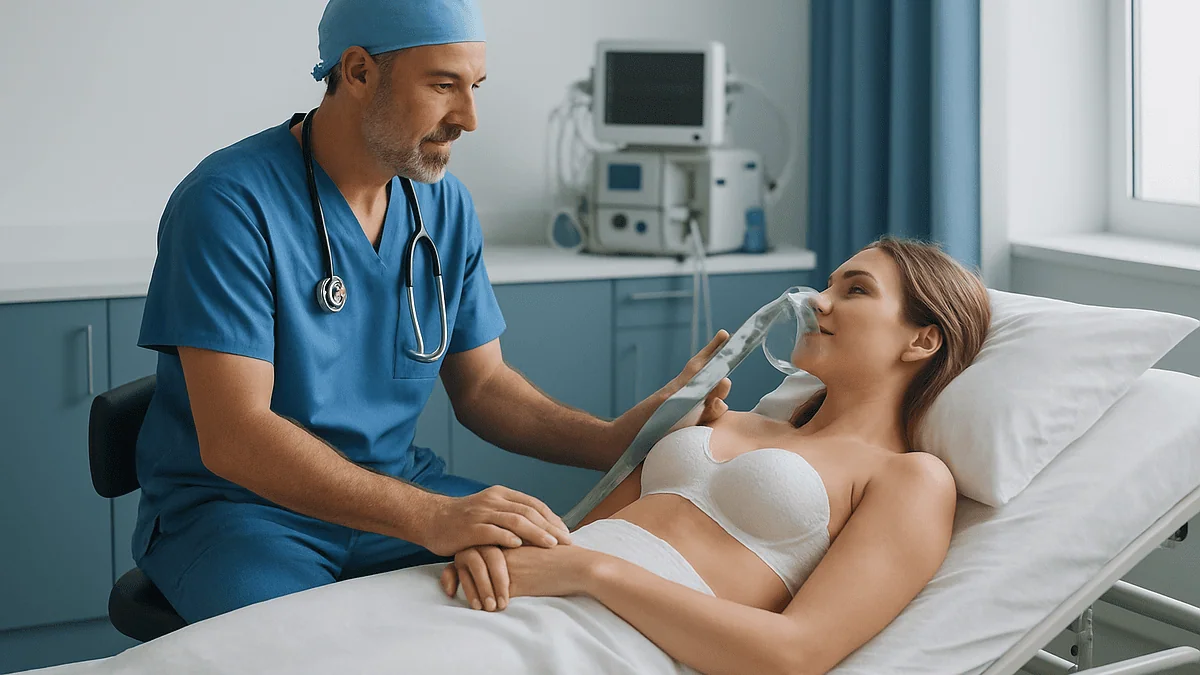 Anesthesia for Aesthetic Breast Surgery: General vs Sedation and What Recovery Feels Like