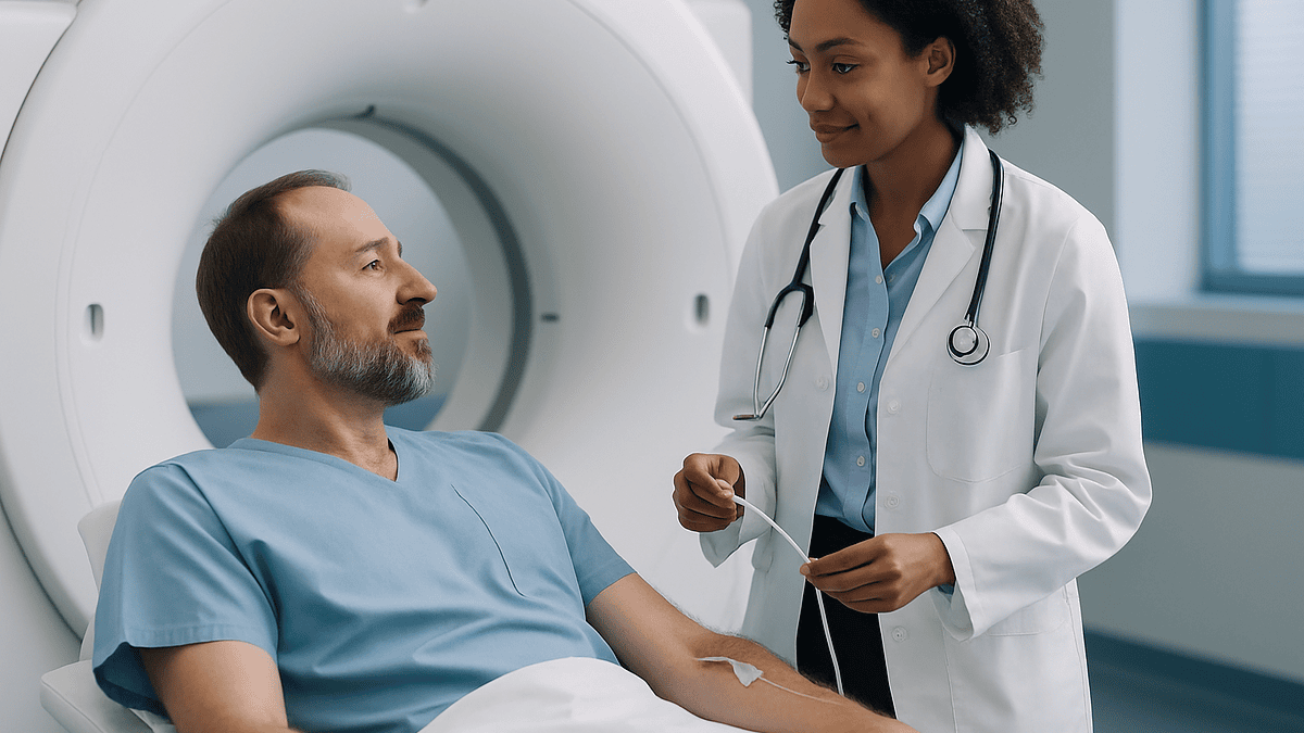 CT Scans With Contrast: Why the Dye, How Long It Takes, What About Radiation