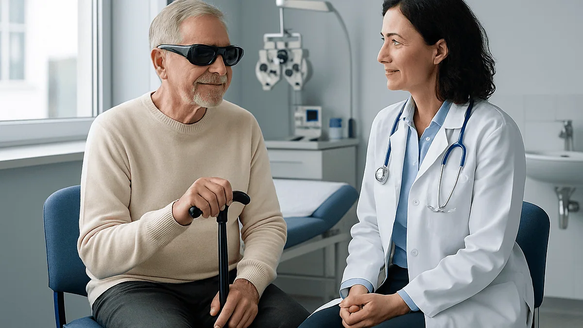 Daily Life After Vision Rehabilitation: Practicing Contrast Strategies and Orientation Skills