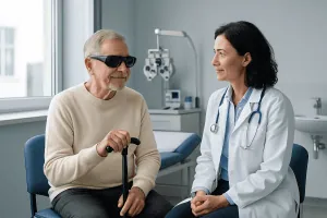 Daily Life After Vision Rehabilitation: Practicing Contrast Strategies and Orientation Skills