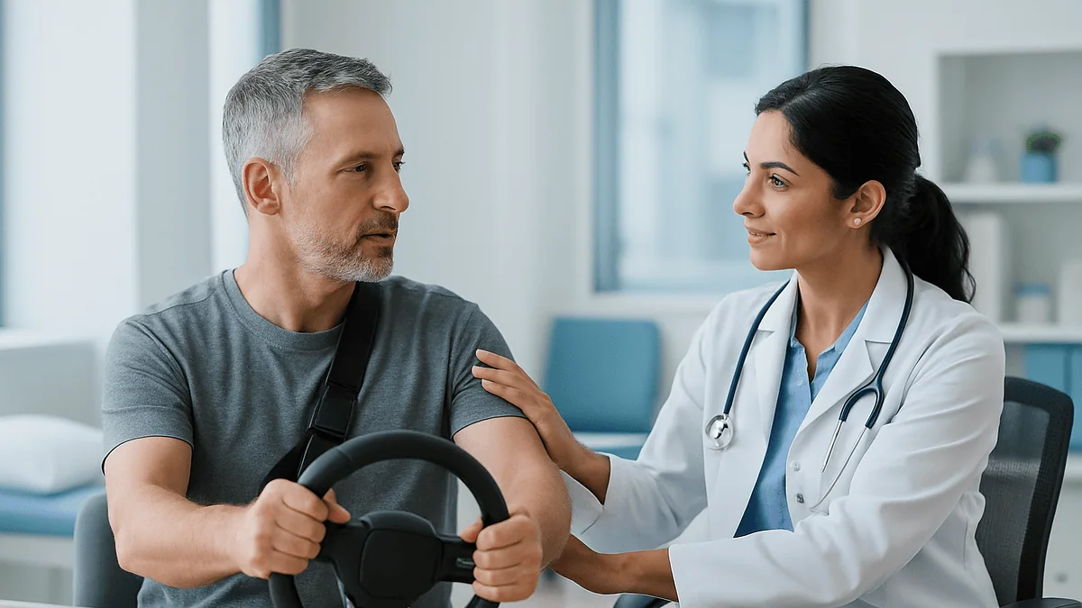 Driving, Desk Work and Lifting After Rotator Cuff Repair: How Daily Life Returns in Stages