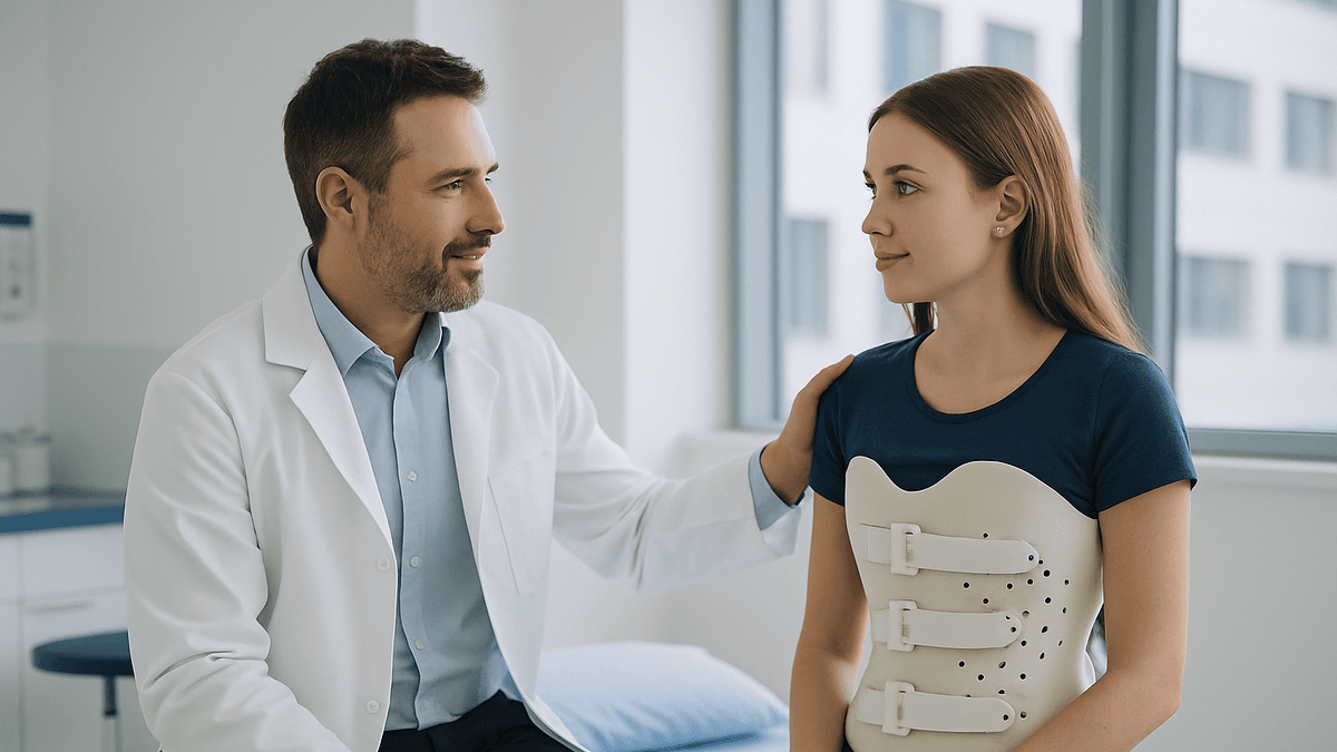 Getting Used to a Scoliosis Brace: How Wear Time Is Built Up in the First Weeks