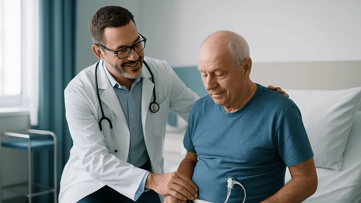 Helping a Loved One With a Nephrostomy Tube: Dressings, Drainage Bags and the First Night Home