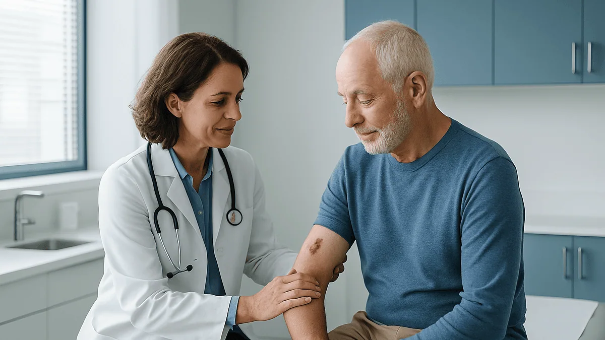 How a Basal Cell Carcinoma Excision Heals: Dressings, Stitches and Scar Maturation