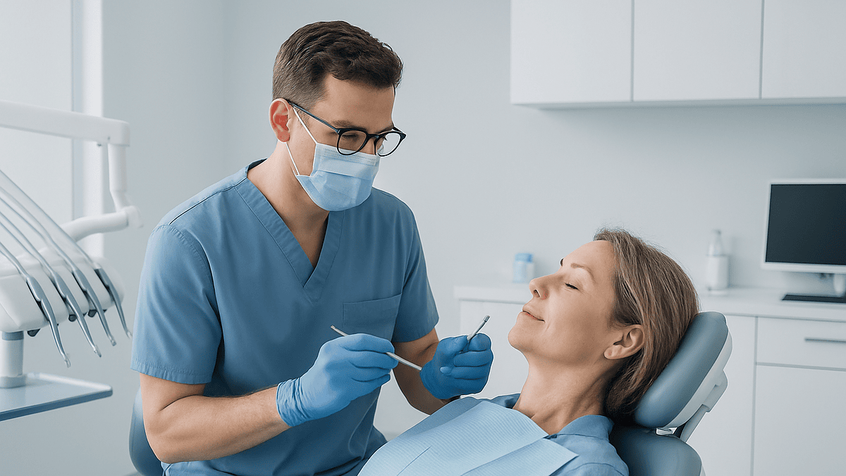 How a Dental Bridge Is Placed: Shaping Support Teeth, Impressions and the Cementing Visit