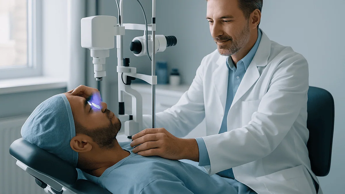 How Corneal Cross-Linking Is Performed for Keratoconus: Drops, Light and Recovery Time