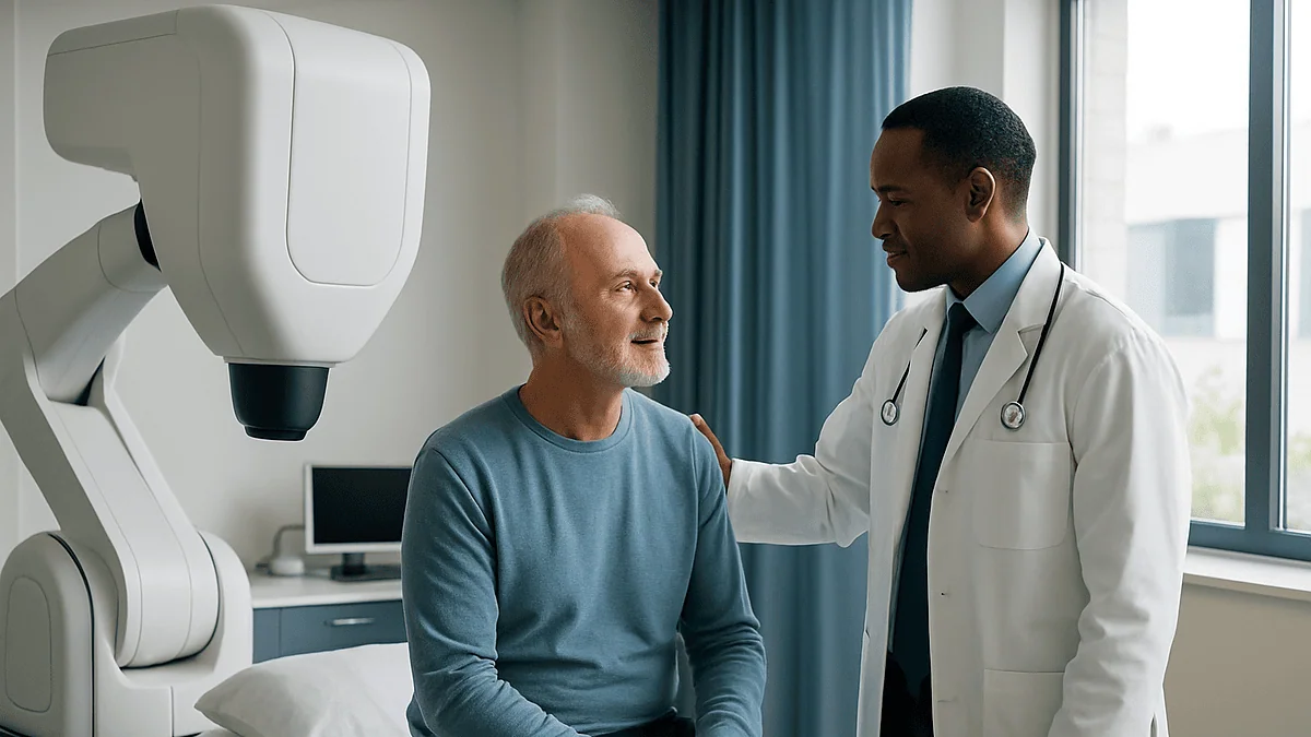 How CyberKnife Tracks a Moving Tumor: Robotic Arm, Real-Time Imaging and Breathing 1 How CyberKnife Tracks a Moving Tumor: Robotic Arm, Real-Time Imaging and Breathing