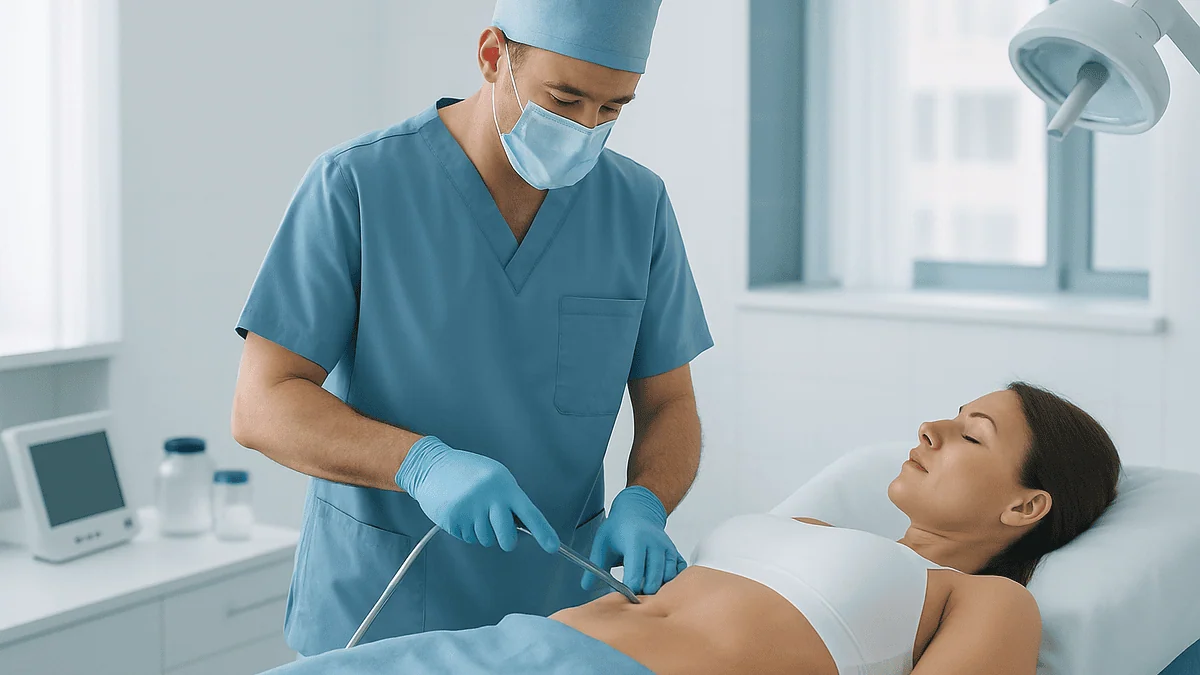 How Hi Def Liposuction Is Performed: Mapping Muscle Lines Before Fat Is Sculpted