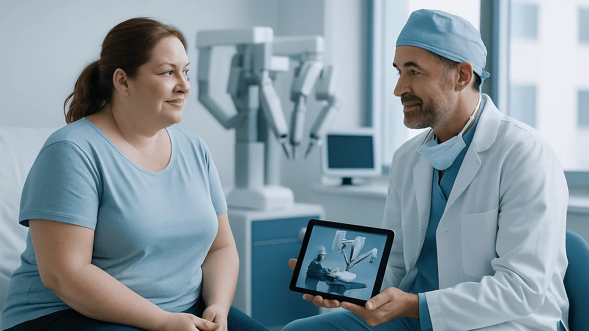 How Is Robotic Bariatric Surgery Performed? From the Console to Closing the Small Incisions