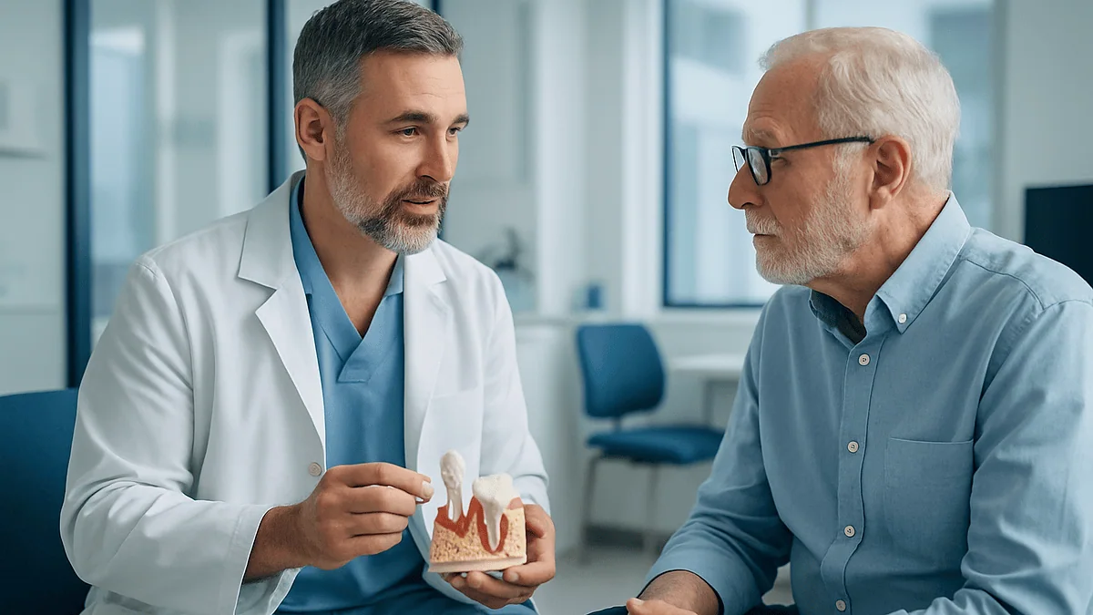 How Peri-Implantitis Progresses: From Gum Inflammation Around an Implant to Bone Loss