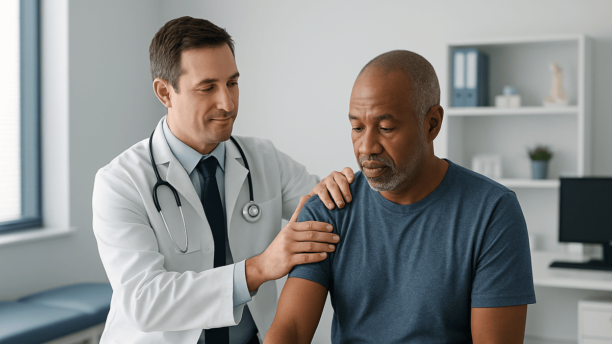 How Shoulder Impingement Is Diagnosed: The Exam Tests and When an Ultrasound or MRI Is Ordered 1 How Shoulder Impingement Is Diagnosed: The Exam Tests and When an Ultrasound or MRI Is Ordered