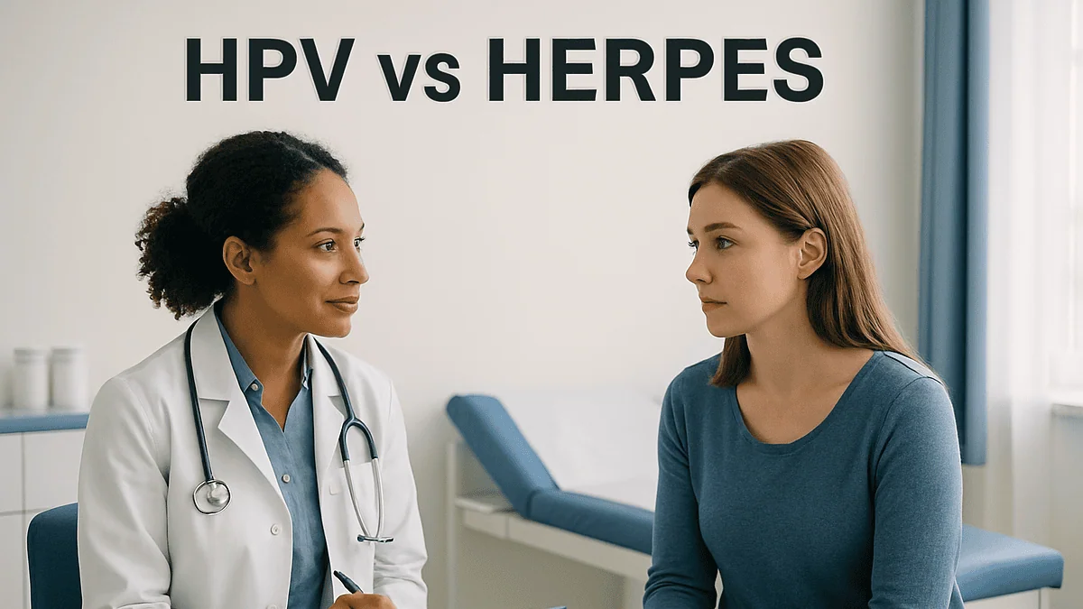 HPV vs Herpes: The Difference in Symptoms, Testing, Transmission and Treatment