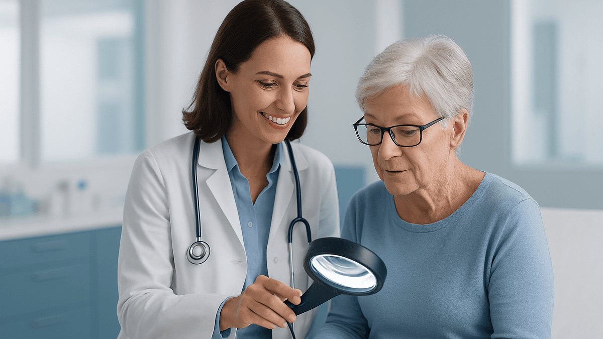Magnifiers, Lighting and Electronic Aids: How Vision Rehabilitation Training Works