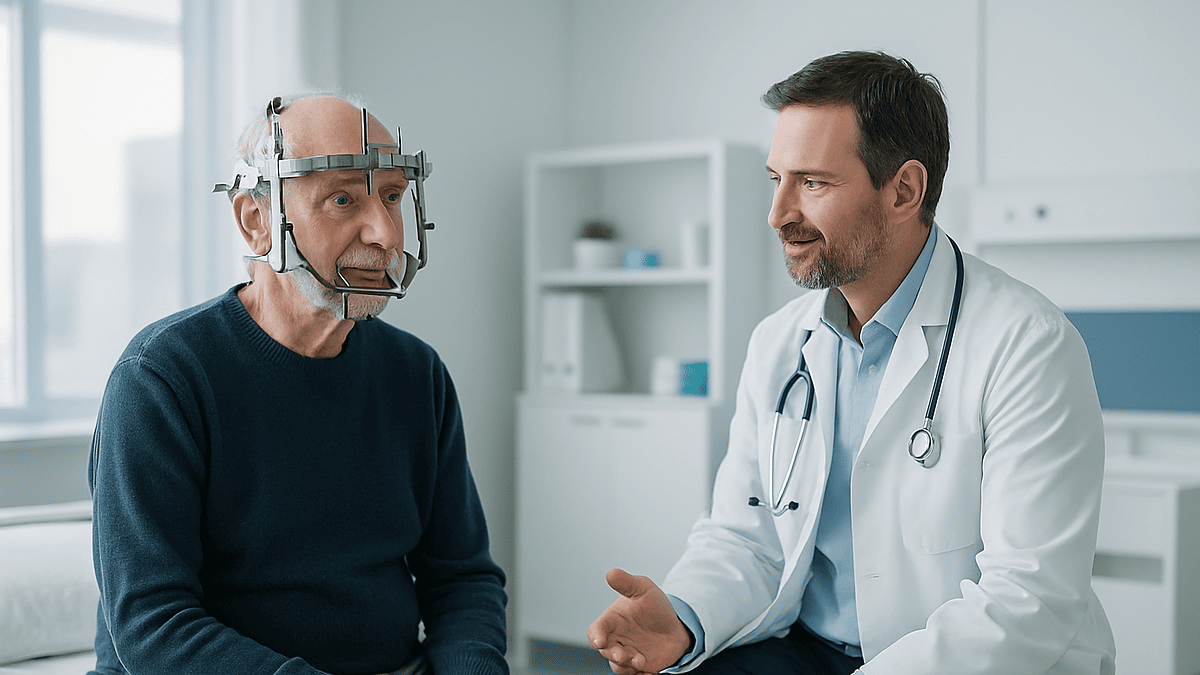 Stereotactic Brain Biopsy Step by Step: Planning Scans, Coordinates and the Needle Path