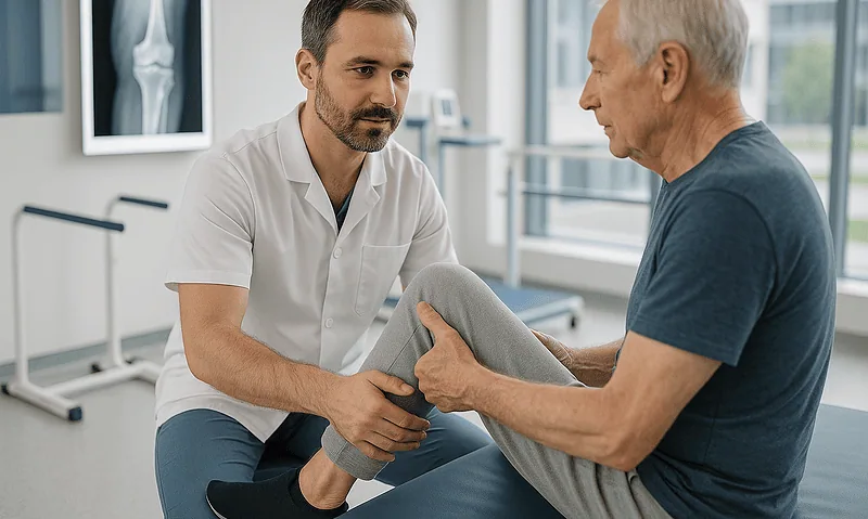 Orthopedic consultation for tenosynovitis at Acibadem Hospital.
