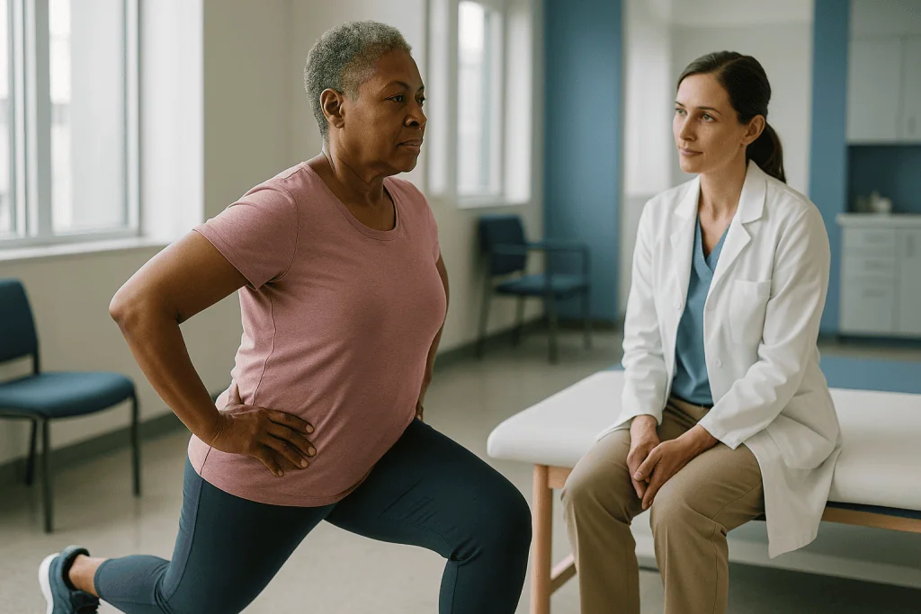 Pregnant woman in consultation with female doctor — The Gluteus Maximus: Biggest Muscle, Built for Power