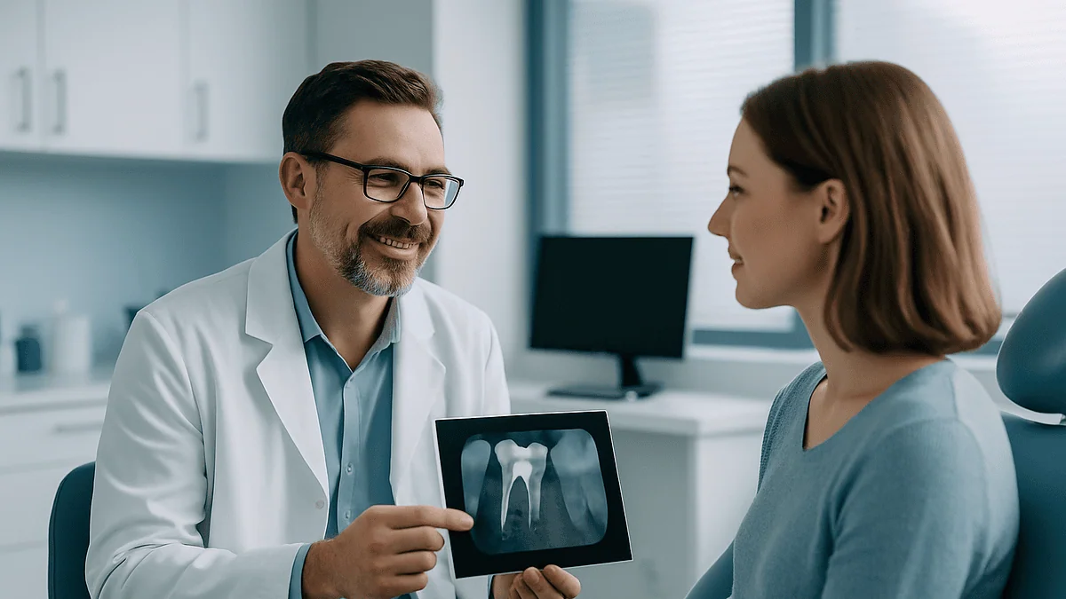 What a Root Canal X-Ray Shows: Infection at the Root Tip and How It Shapes the Plan