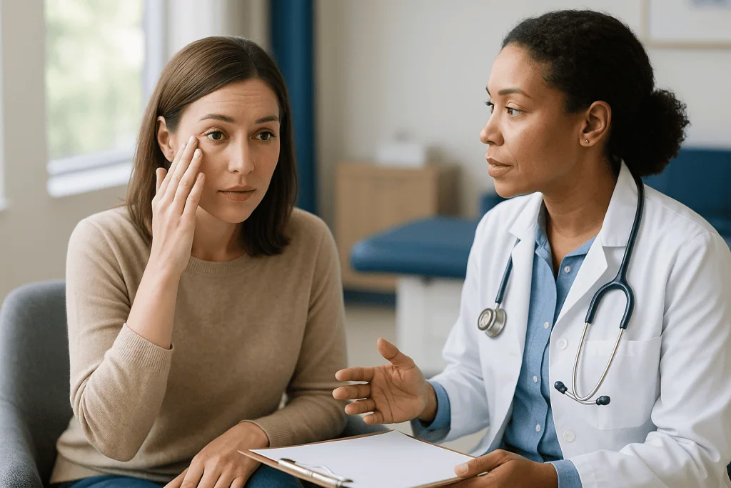 Doctor consultation with patient in clinical office setting: What changed recently