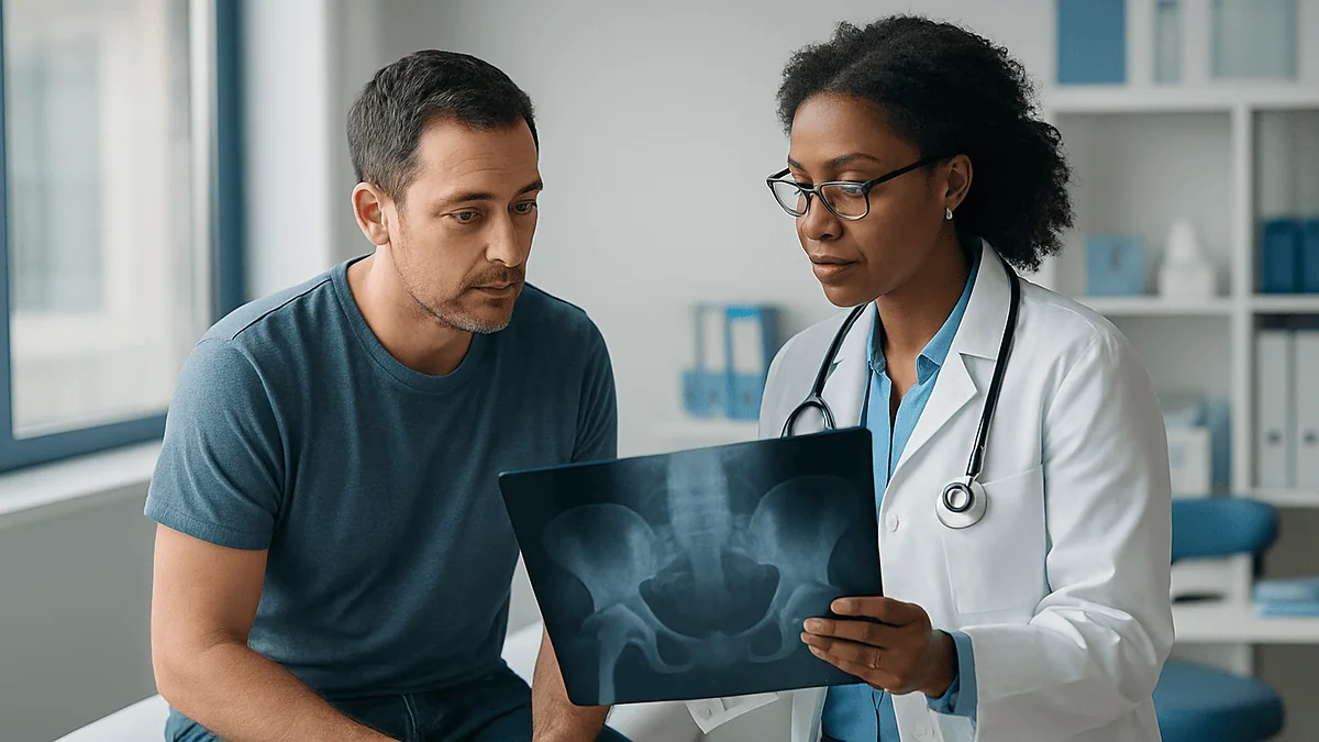 What Does Retrograde Urethrography Show After a Pelvic or Straddle Injury?