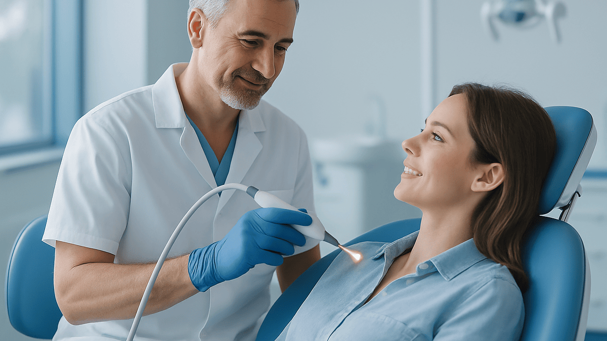 When Dentists Reach for a Laser: Gum Reshaping, Sensitivity and Small Cavity Repair