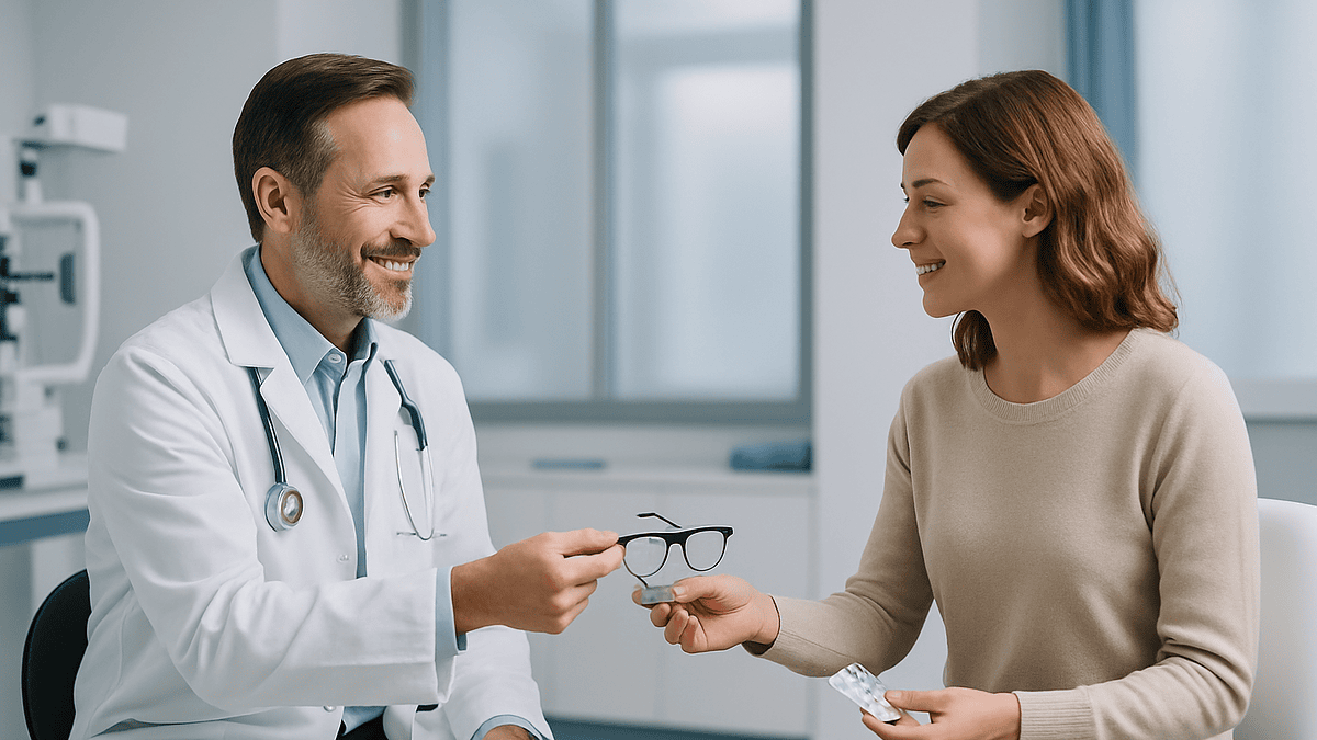 Why a Glasses Prescription Is Not a Contact Lens Prescription: What the Fitting Measures