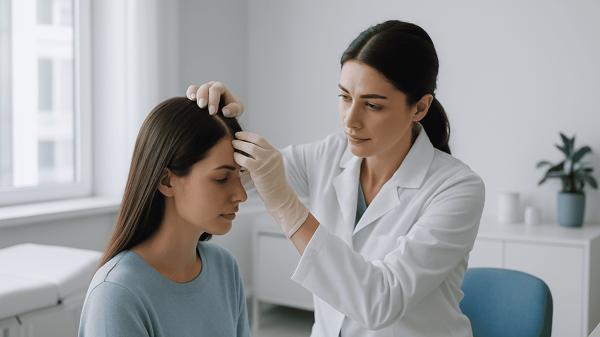 How Much Hair Loss Is Normal? The 50-to-100 Rule and the Pull Test
