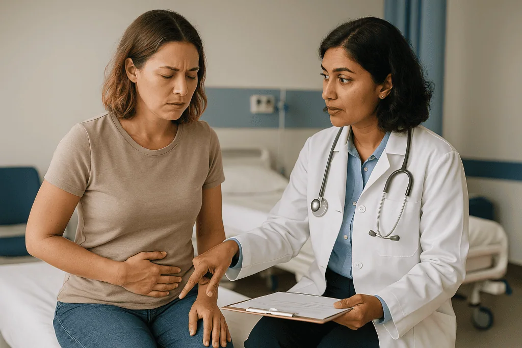 Female patient consulting with female doctor in clinic: What changed recently