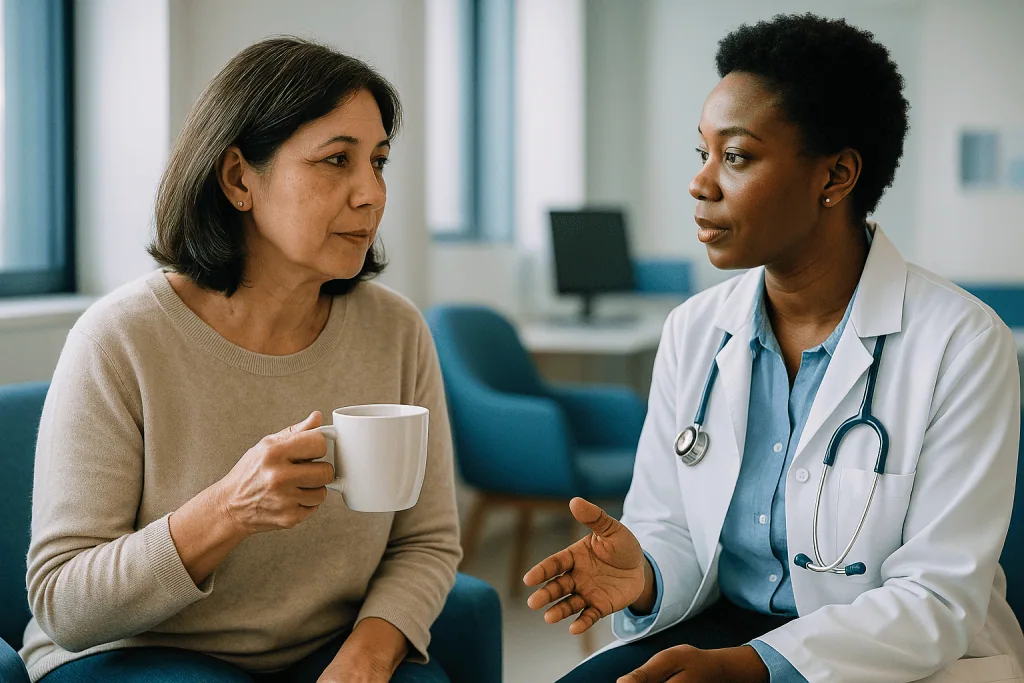 Doctor and patient having a consultation conversation: What the evidence actually says, and how strong it is