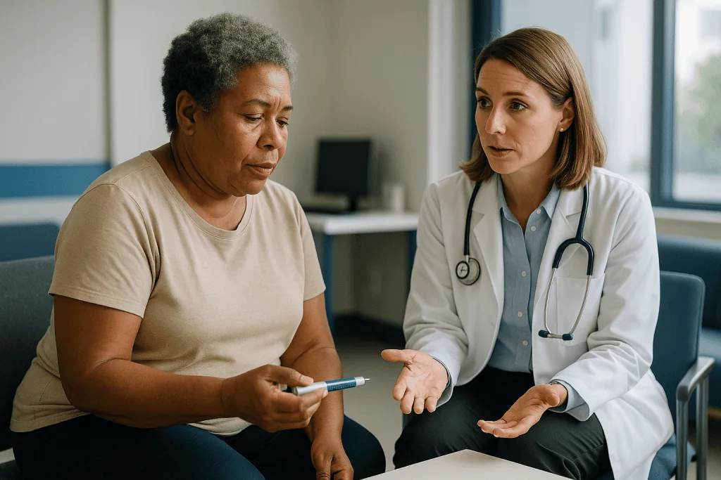 Doctor consulting patient in clinical office setting: What the evidence actually says: grading the trials